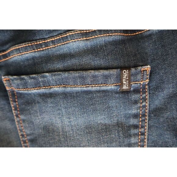 Buffalo David Bitton Women's Sz 32 Blue Faith Mid Rise Skinny Ankle Jeans - Picture 5 of 9